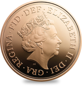 The fifth portrait of Queen Elizabeth II for UK coins